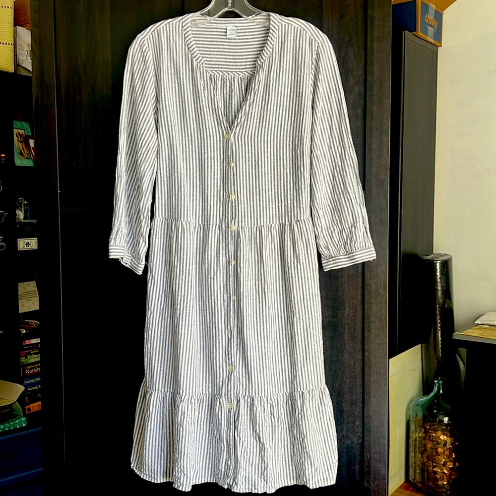 Striped dress size Small